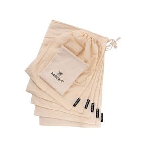 Karlstert Cotton Muslin Produce Bags - Set of 5