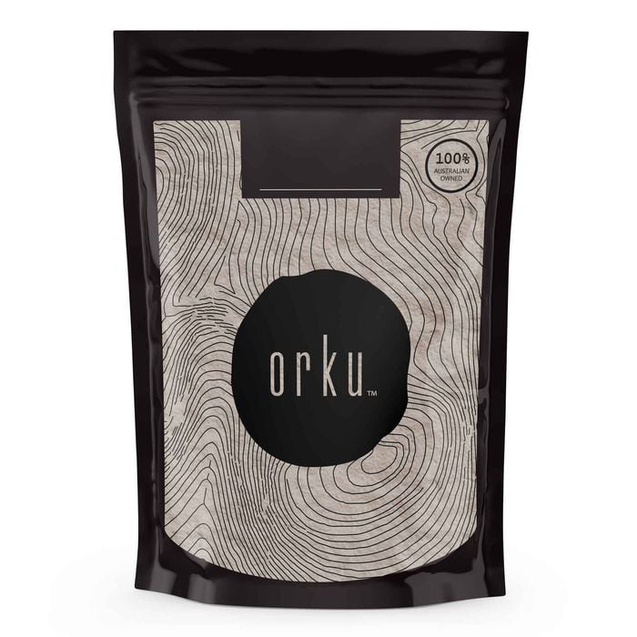 Orku 1kg Fossil Shell Flour - Livestock Garden Pet Diatomaceous Earth