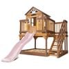 Lifespan Kids Silverton Cubby House With 1.8m Slide (pastel Pink)