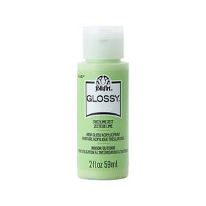 Folkart 59ml Lime Zest Glossy Acrylic Paint