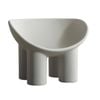 MIUZ Roly Poly Chair Lounge Chair Replica Chair Designer Modern Seat[Light Grey]