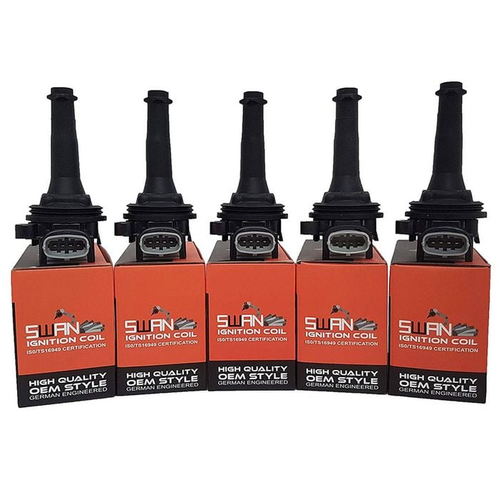 5-Pack SWAN Ignition Coil for Ford Focus RS ST, Kuga & Mondeo XR5