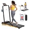 Everfit 3 In 1 Walking Pad Treadmill 12% Incline Under Desk Foldable For Home With 38cm Belt