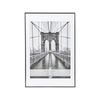 Cooper & Co. 60x90cm Mat to 50x70cm Black Premium Metallicus Photo Frame