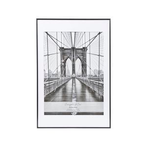 Cooper & Co. 60x90cm Mat to 50x70cm Black Premium Metallicus Photo Frame