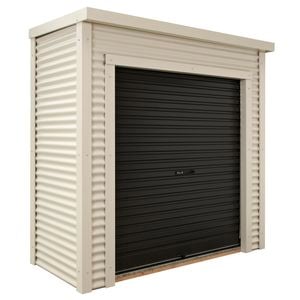 Duratuf 2.4 x 1m Lifestyle Ponsonby Pre Painted Steel Shed
