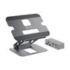 J5create 7 Port Multi-angle Foldable Laptop/tablet Stand W/dock Aluminium 16in