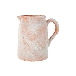 Maine & Crawford Noor 24cm Terracotta Dish Jug Vase - Natural