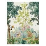 Green Forest Friends Mural Wallpaper  2.1m x 2.8m