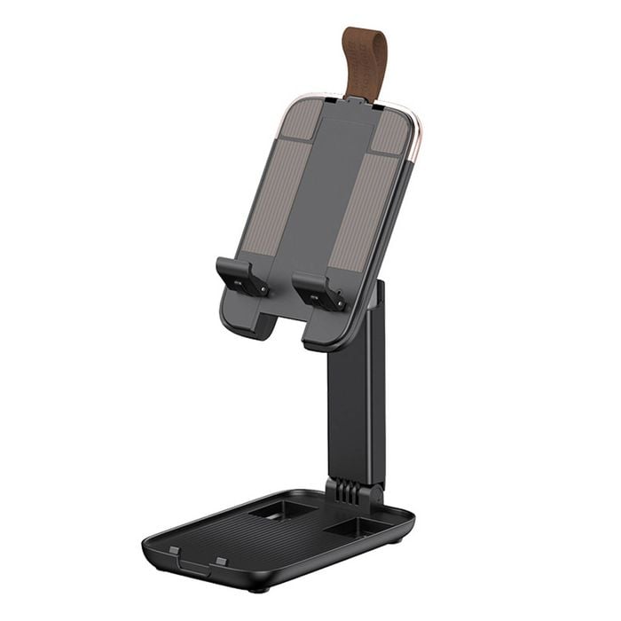 Desktop Stand Remax Multifunctional Aluminum Alloy Phones/tablets Rm-c46 Black