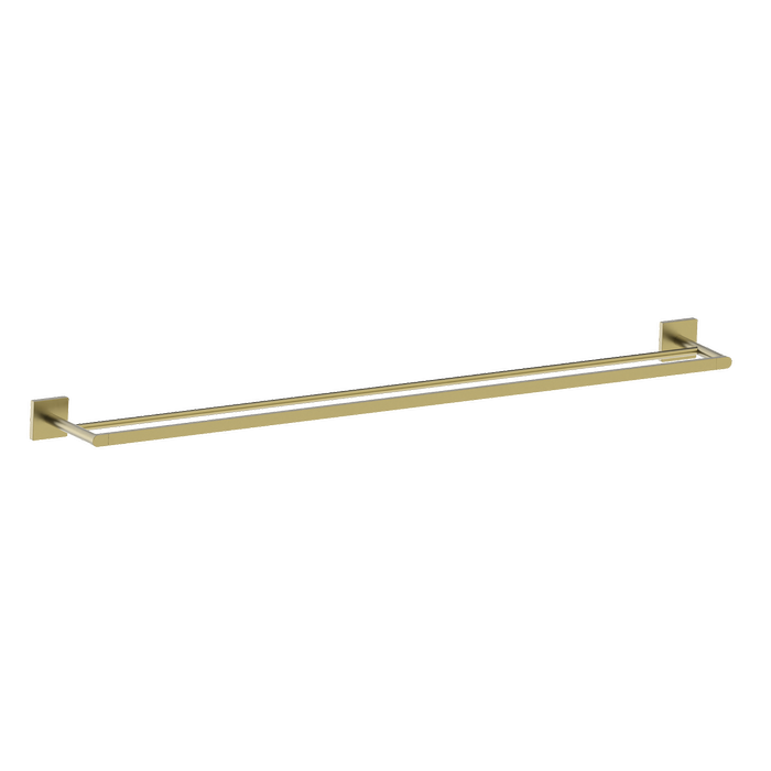 Mondella Rococo 935mm Brushed Brass Double Towel Rail