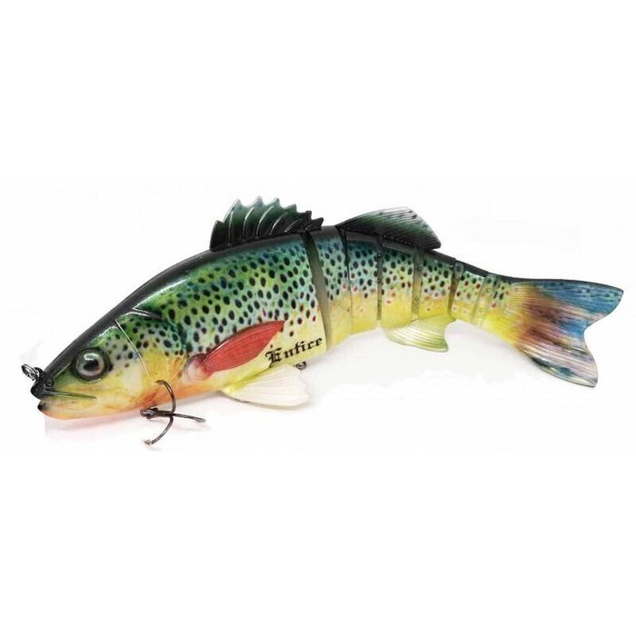 Entice Gotcha Max Giant 15" Swimbait Fishing Lure Green