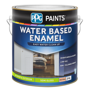 PPG Paints Water Based Semi Gloss Neutral Enamel Paint