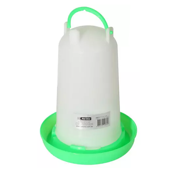 Avi One Poultry Gravity Drinker 3L 21.5cm Dia X 27cm H (55711)
