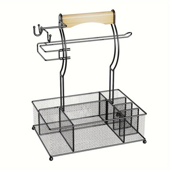 Lifebay Ultimate Grill Caddy Organizer Condiment Holder