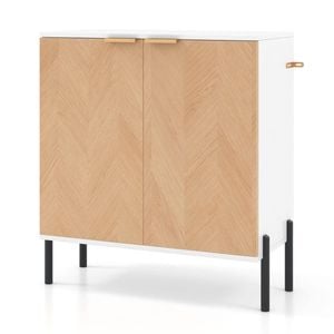 Costway 2-door Buffet Storage Cabinet Sideboard Cabinet Cupboard Kitchen Home