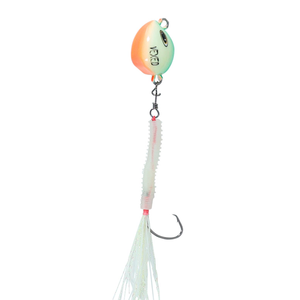Vexed Bottom Worm Long Shank 20g Mutsu Fishing Jig Lure Lumo Glow