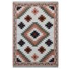 Designer Flatwoven Wool Rug-Himalaya 6353-Ivory Multi-110x160cm