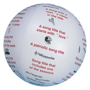 Music - Toss N Talk About Conversation Ball