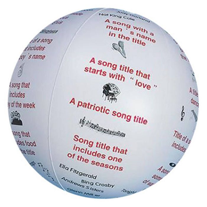 Music - Toss N Talk About Conversation Ball