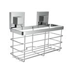 Fusion-Loc 26kg Stainless Steel Suction Shower Caddy