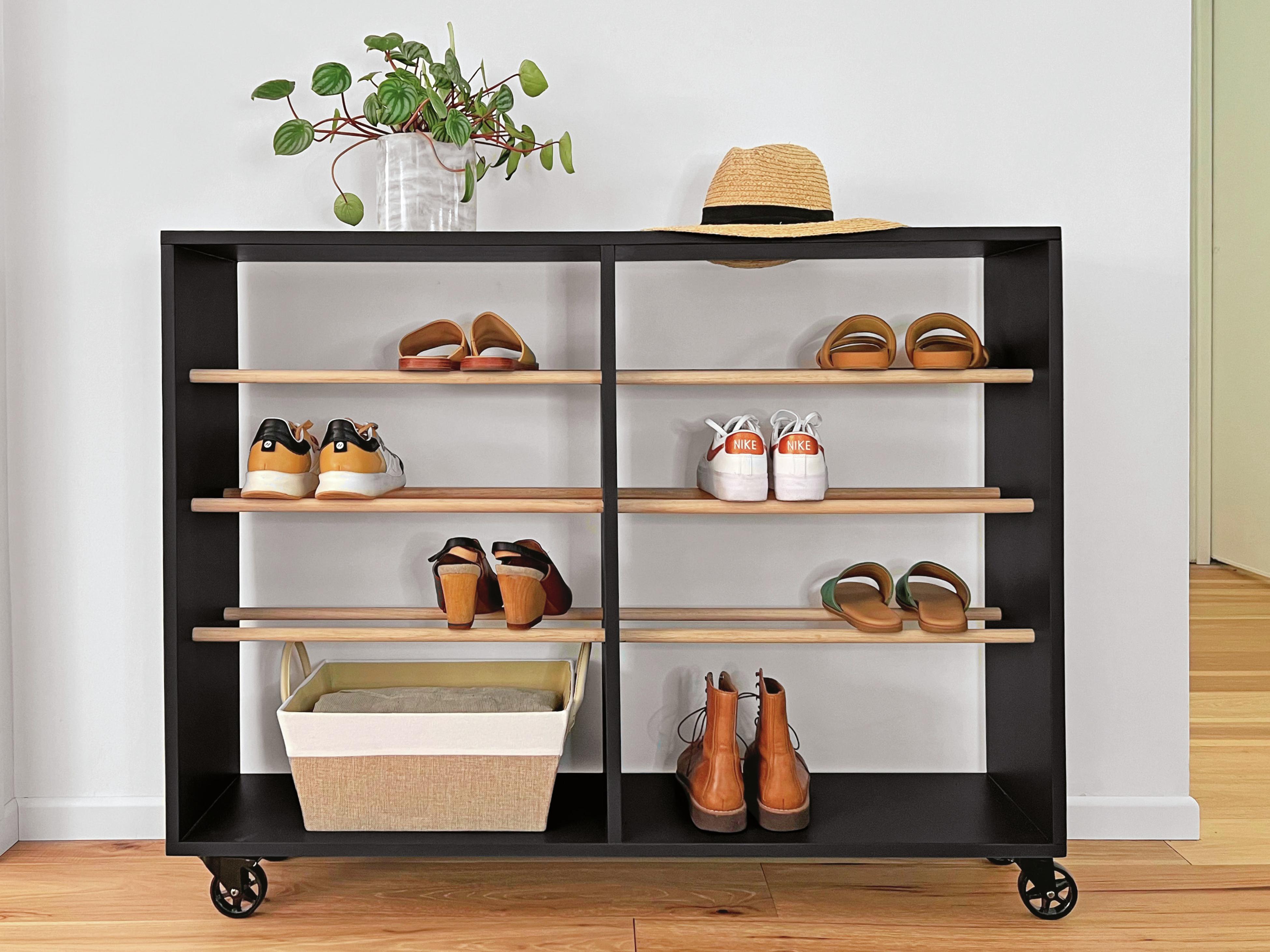 Shoe racks at bunnings sale