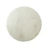Smart Home Products 180cm Cream Orville Round Shag Pile Rug