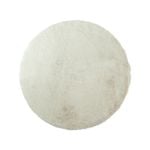 Smart Home Products 180cm Cream Orville Round Shag Pile Rug