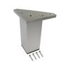 Adoored 100mm Square Plastic Cabinet Leg