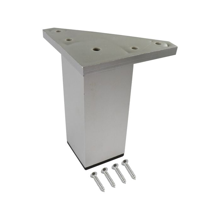 Adoored 100mm Square Plastic Cabinet Leg