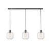 Oriel Lighting Marconi Trilight 3 Light Pendant Light Clear Glass