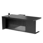 Modern Furniture AFTAN 180 cm Black Executive Desk - Black Concrete