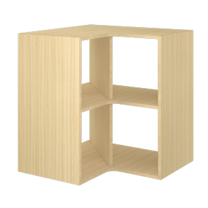 Lugna 720 x 682 x 390mm Sand 2x2 Cube Corner Unit