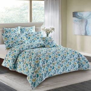 Georges Fine Linens Butterfly Quilt Cover Set - Single