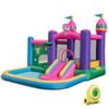 Costway Colorful Inflatable Bounce House Jumping Castle W/680w Blower