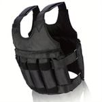NNETM Adjustable 50kg Weighted Vest for Fitness Training Oxford Cloth