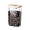 Taste Relax Space Transparent Snack Storage Box With Measuring Tray 133x203.5x93mm Candy & Nut Container For Home Or Travel