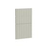 Kaboodle 450mm Pistachio V-Groove 3 Drawer Panels