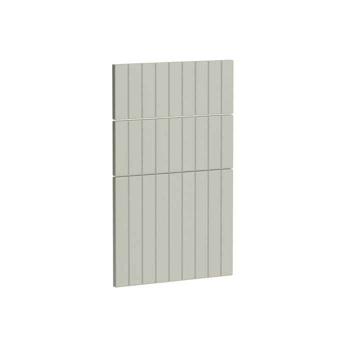 Kaboodle 450mm Pistachio V-Groove 3 Drawer Panels