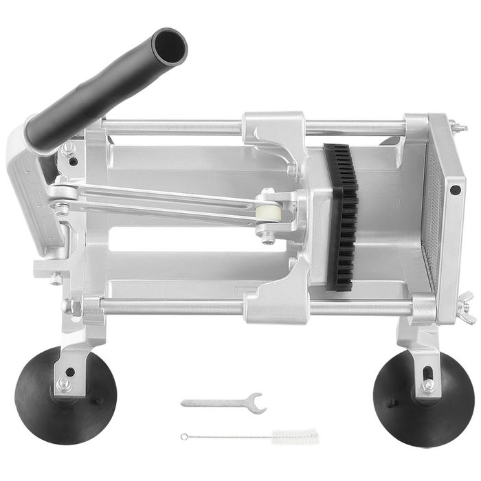 VEVOR Commercial Vegetable Slicer Silver Stainless Steel and Aluminum Alloy