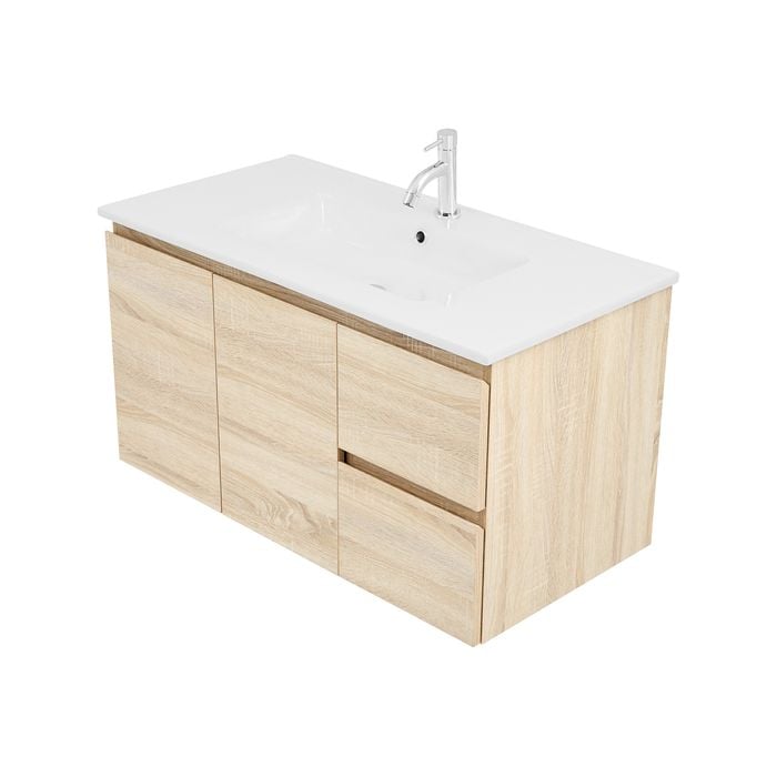 CIBO 900mm Coast Veneer Tonic Wall Hung Vanity