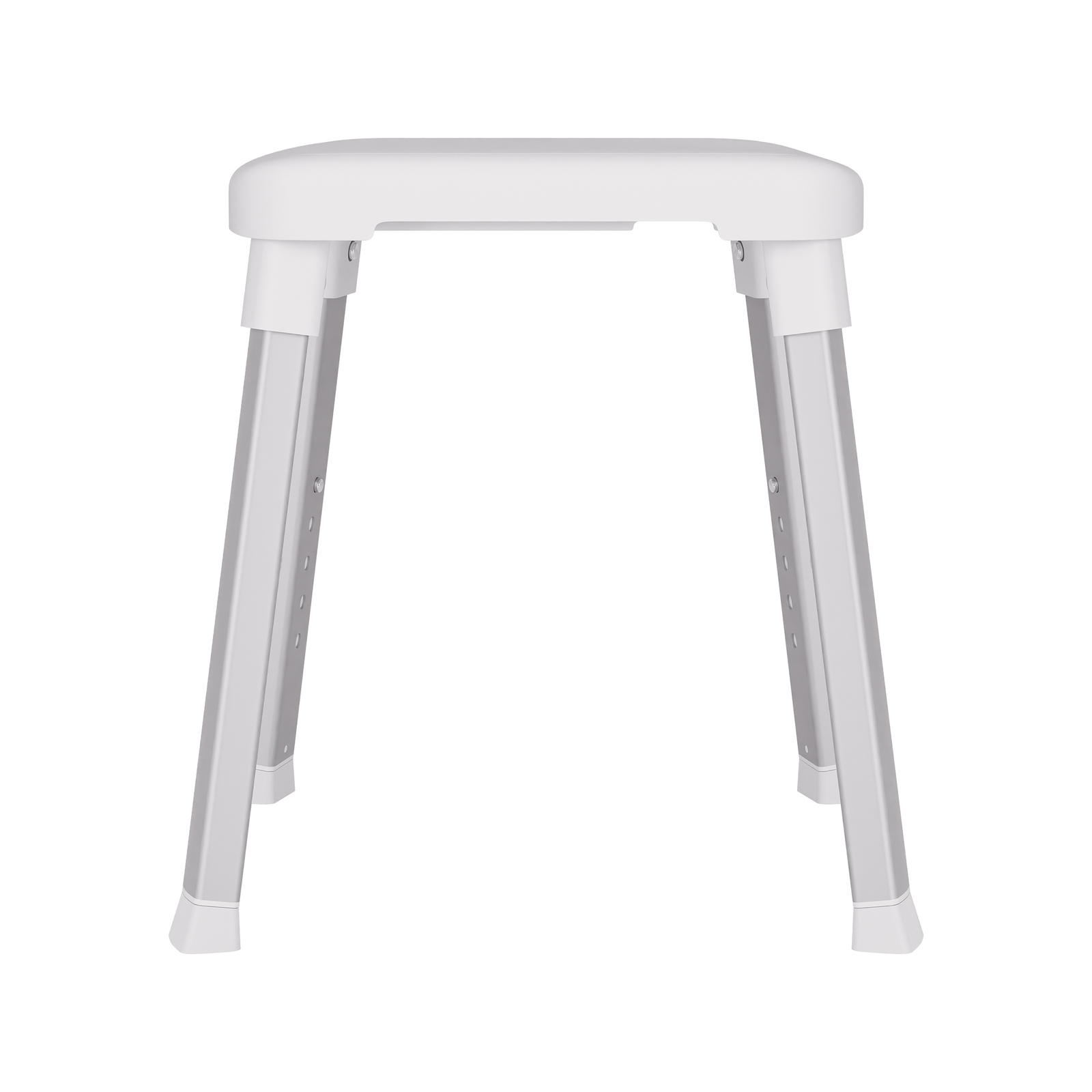 evekare 425 525mm White Deluxe Bathroom Stool Bunnings Australia