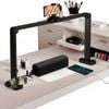 Advwin Nail Desk Lamp Portable Nails Tech Light with Phone Stand - Black