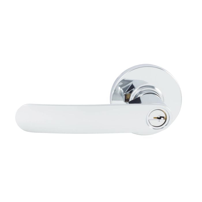 Gainsborough Neue Contour Entrance Set in Bright Chrome