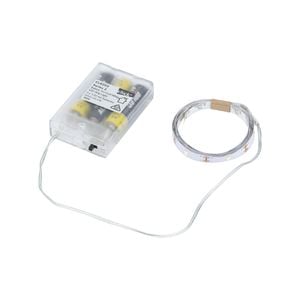 Click 1m White LED Battery Operated Strip Light