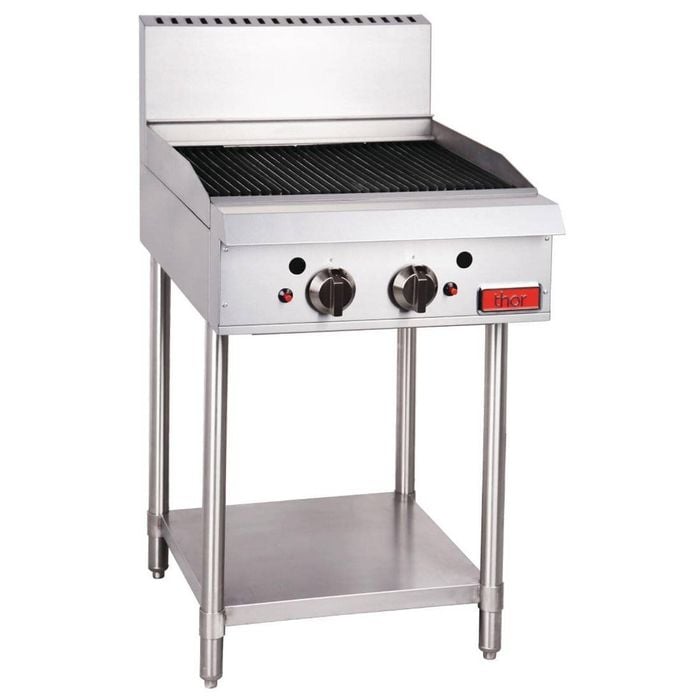 Thor Gas Char Broiler Radiant Manual Controls Flame Failure Ng Tr-cbr24f 24 Inch 610mm Commercial Kitchen Cooking Equipment