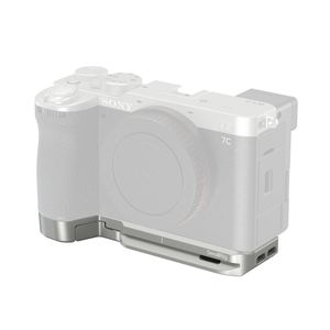 SmallRig Baseplate with Airtag Slot for Sony Alpha 7C II / Alpha 7CR (Silver) 5482