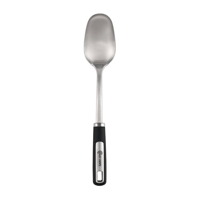 Easy Grips Stainless Steel Spoon Black