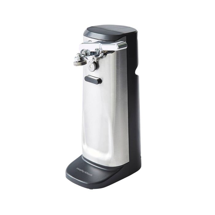 Morphy Richards 3-in-1 Electric Can Opener Automatic Tin Opener Knife Sharpener Bottle Opener Stainless Steel - MRCO5SS