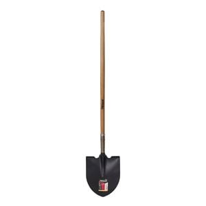 Trojan Round Mouth Shovel Timber Long Handle